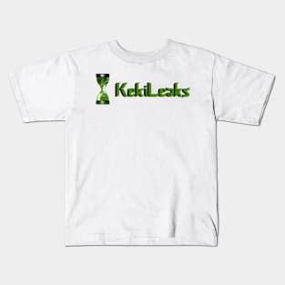 KekiLeaks Simple Logo Kids T-Shirt